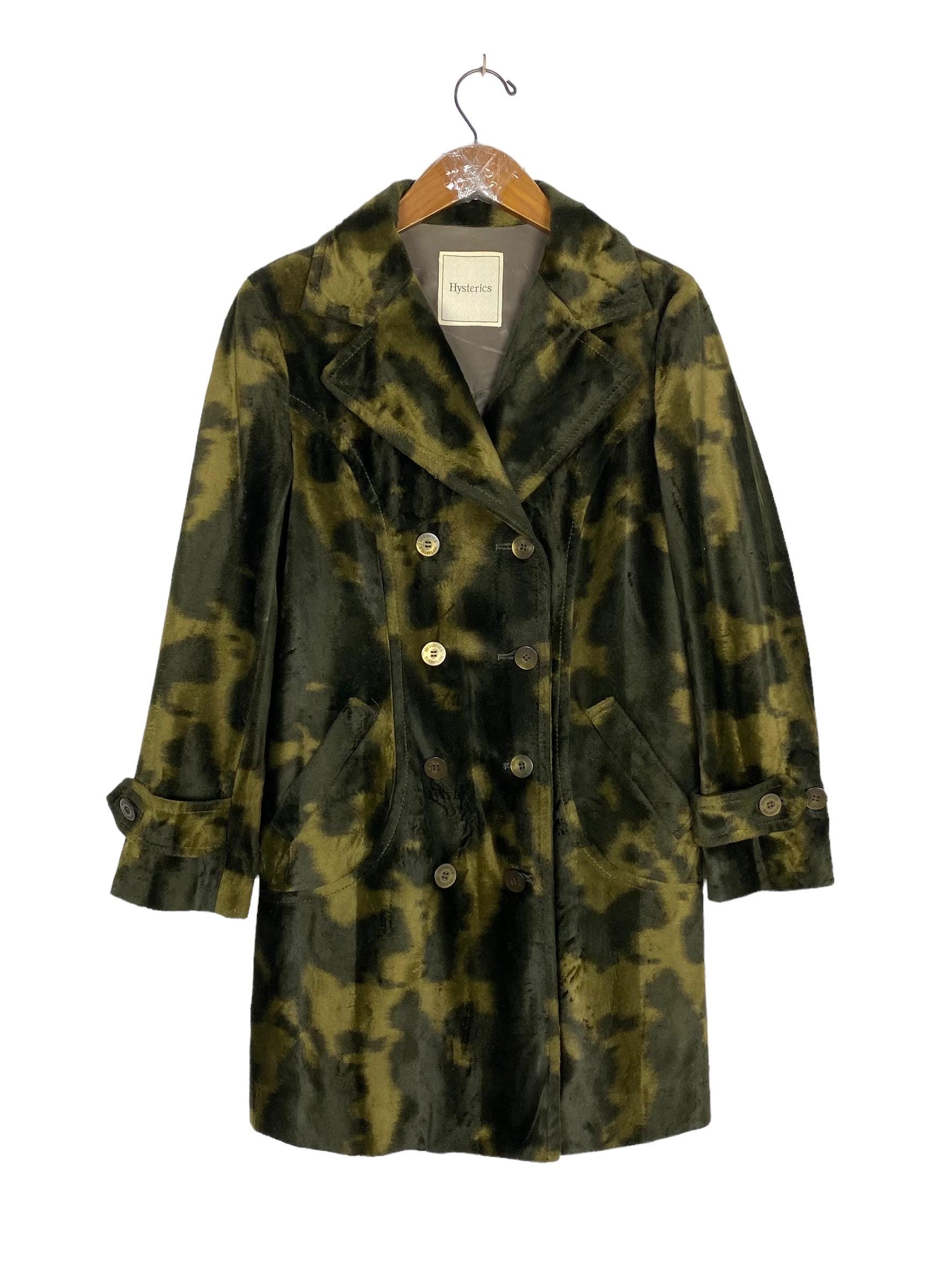 トレンチコート HYSTERIC GLAMOUR camouflage trench coat Vintage Hysteric Glamour Camouflage Trenchcoat Made in Japan