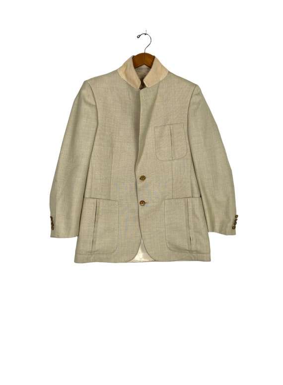 Vintage Lanvin Paris New York Blazer Rare Button … - image 1