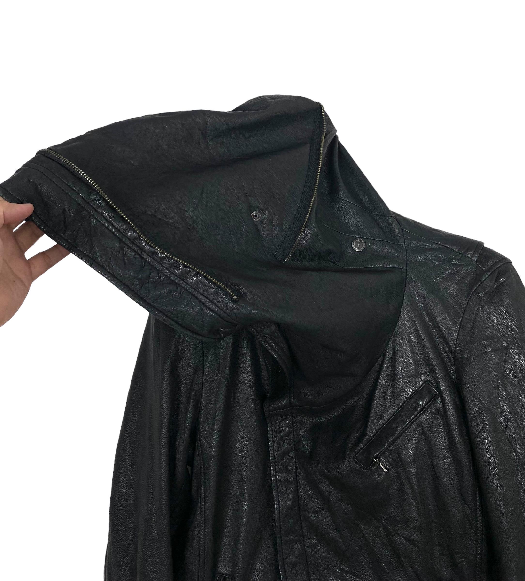 充実の品 London Hamnett Katharine Vintage Goat Jacket Blouson Skin ジャケット・アウター