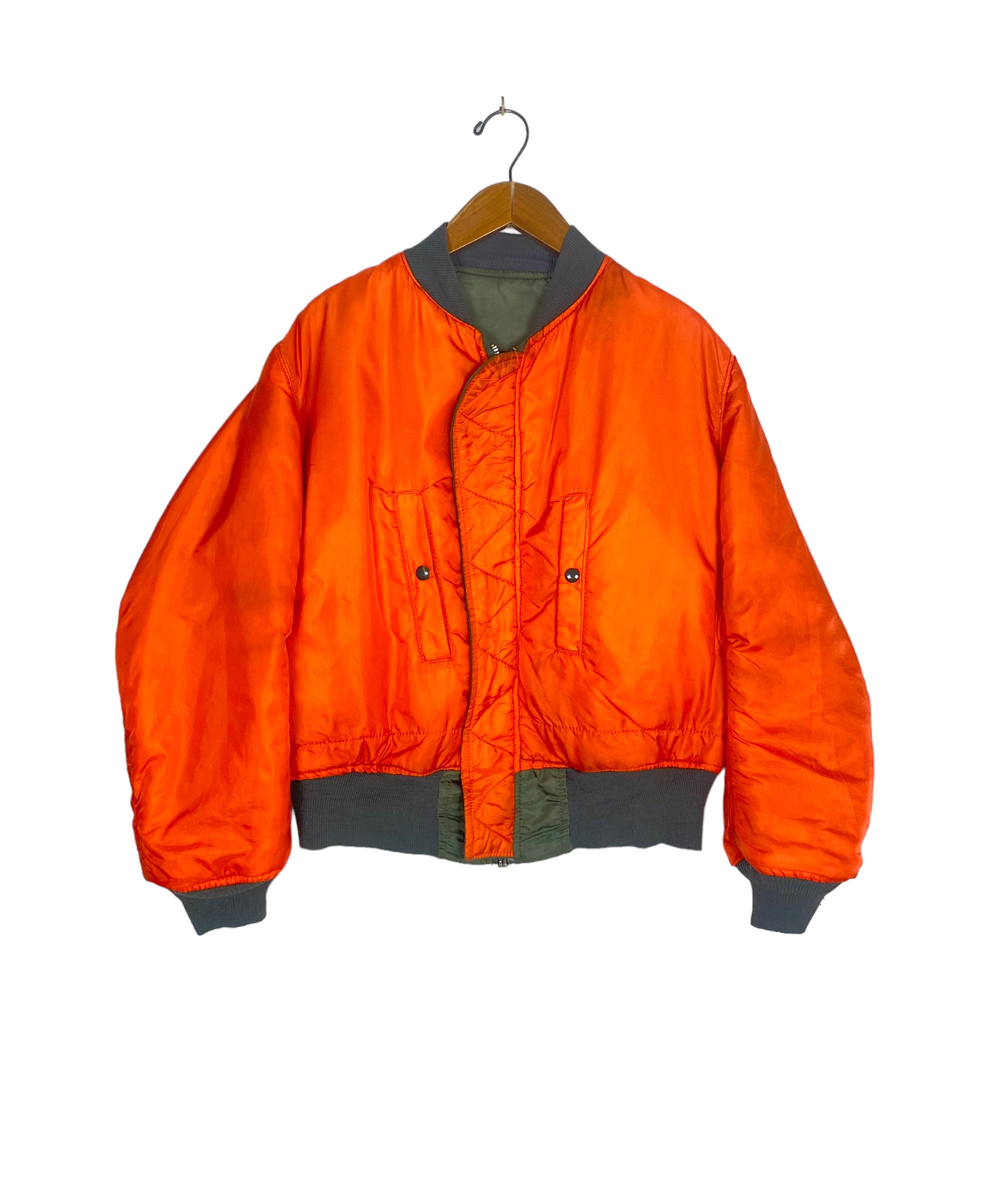 Vintage Alpha Industries Usaf Reversible Bomber Jacket Made Vintage Alpha Industries Usaf Reversible Bomber Jacket Made
