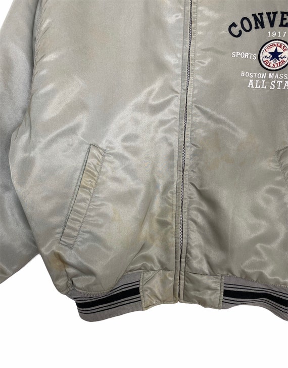 Converse Bomber Jacket Big Logo Large Size - Etsy Converse Bomber Jacket Big Logo Large Size - Etsy