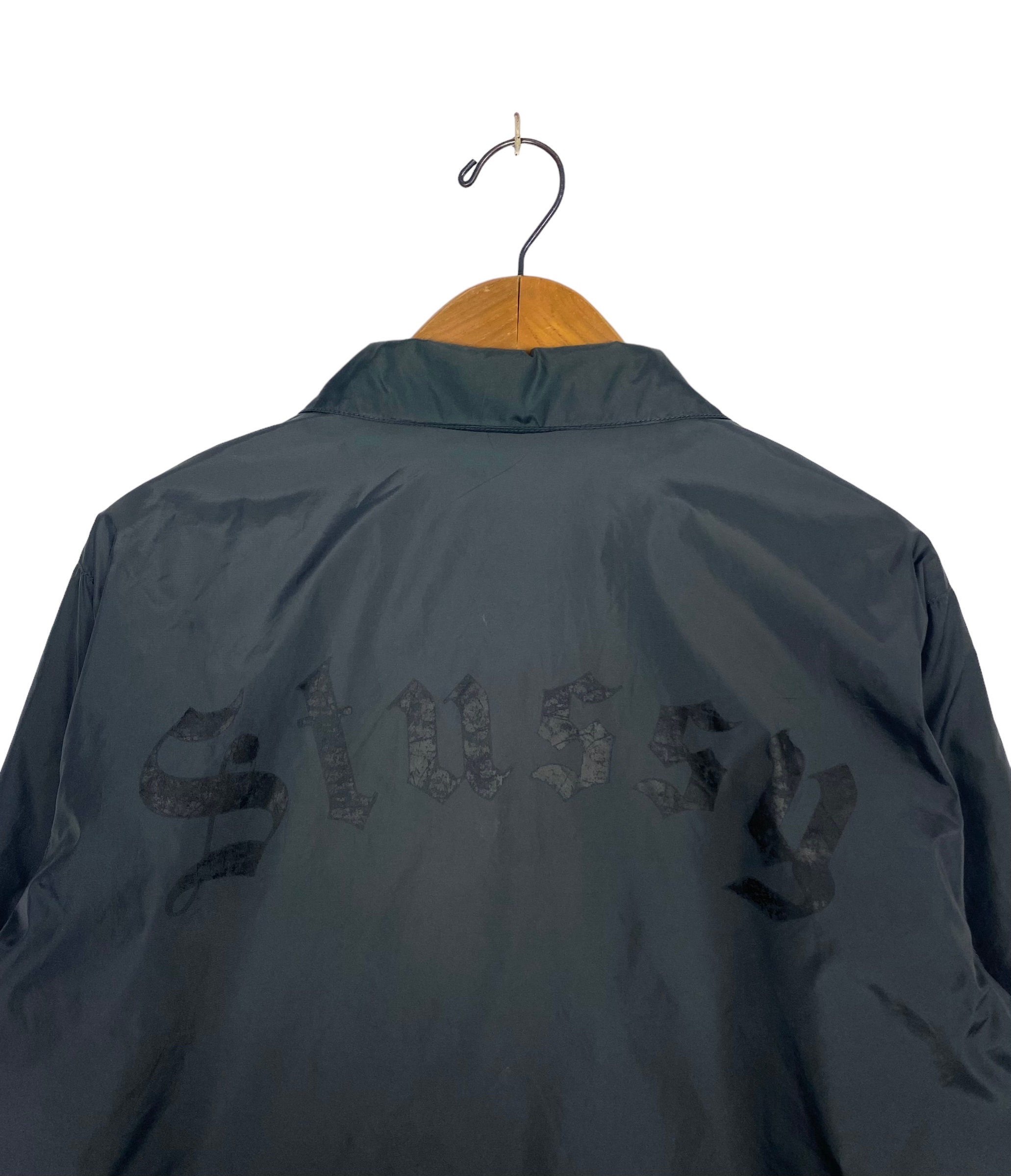 Vintage Stussy Light Jacket Spellout Big Logo Men's Medium Vintage Stussy Light Jacket Spellout Big Logo Men's Medium