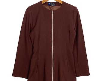 Kurtka damska Vintage Claude Montana Paris Made in Japan, rozmiar bardzo mały, rzadka