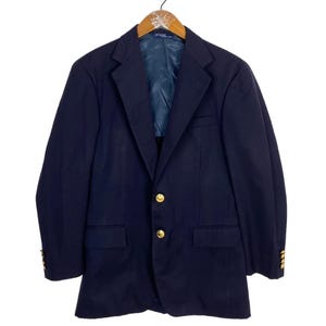 Vintage Polo Ralph Lauren Single Breasted Blazer Made in Japan Men’s Medium Size Rare