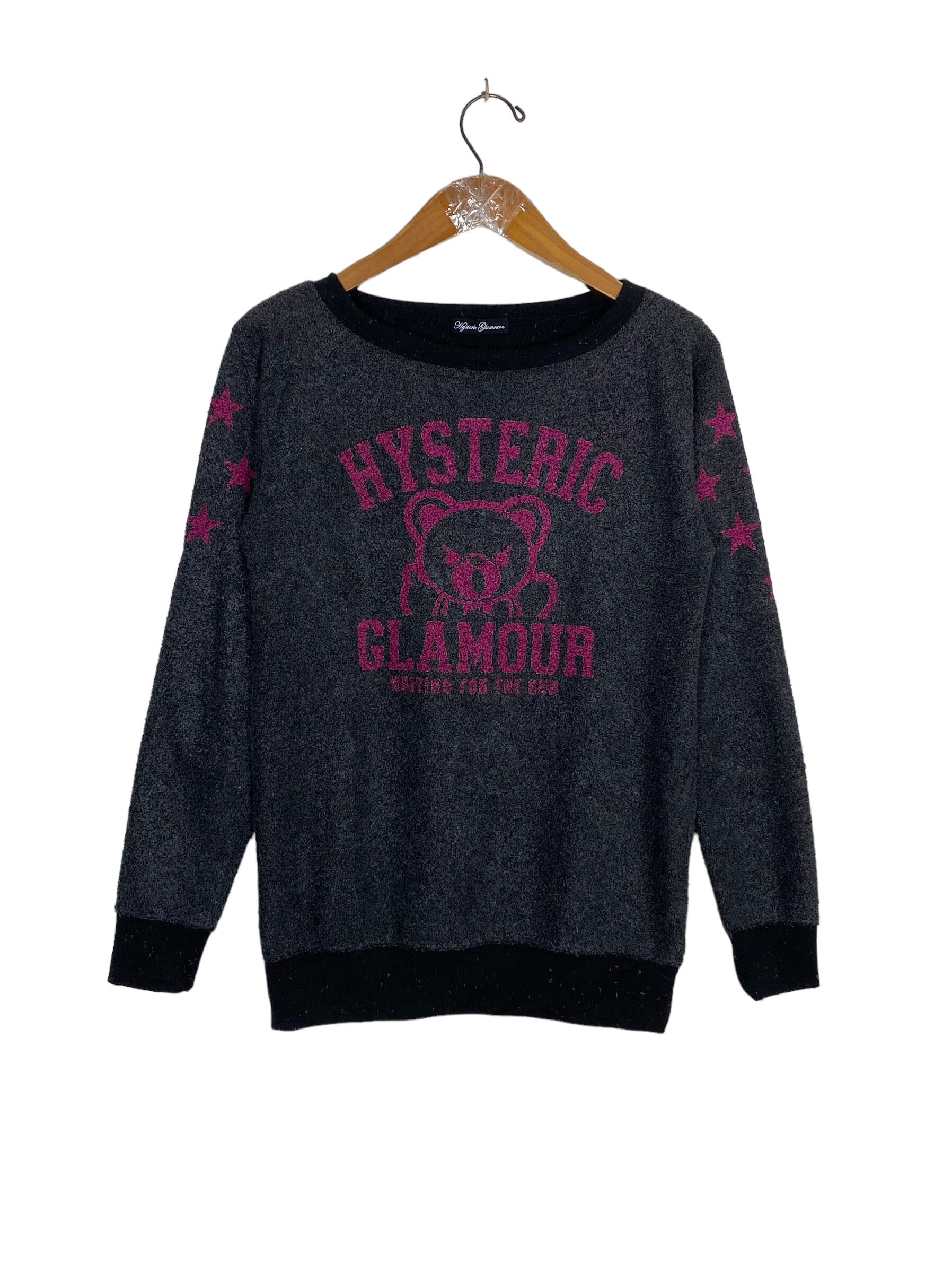 Vintage Hysteric Glamour Big Logo Sweatshirt Women's Small Vintage Hysteric Glamour Big Logo Sweatshirt Women's Small