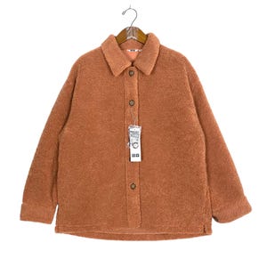 BWNT Uniqlo Deep Pile Jacket Men’s Extra Large Size Rare