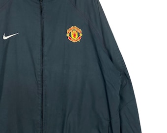 NIKE マンU Vodafone Total90 ジャケット Vintage Nike Total 90 Manchester United Vodafone Warm up Jacket