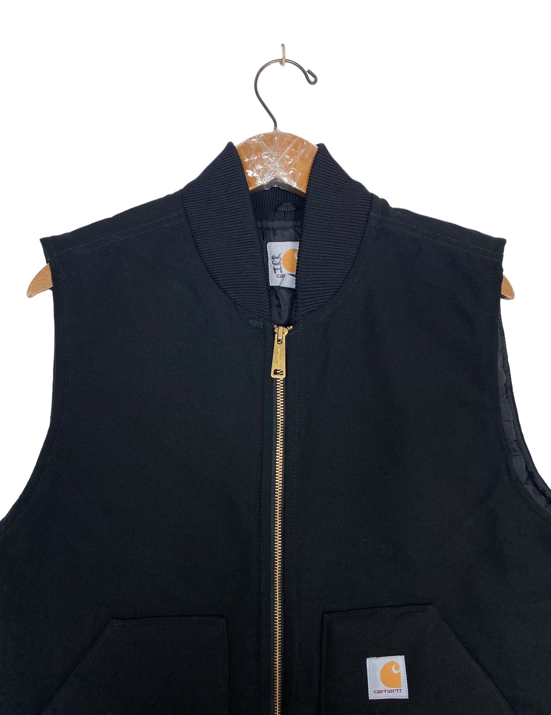 Vintage Carhartt Duck Artic Quilt Lined Vest Men's Medium