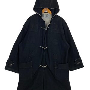 Vintage Jean Charles de Castelbajac Wool Duffle Coat Women’s Extra Large Size