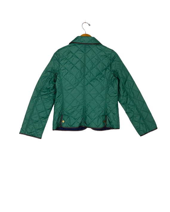 Vintage Mackintosh Philosophy Green Quilted Coat … - image 4