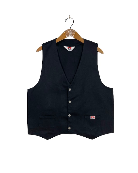 Ben Davis Check Vest / Black・Grey Ben Davis Check Vest / Black・Grey