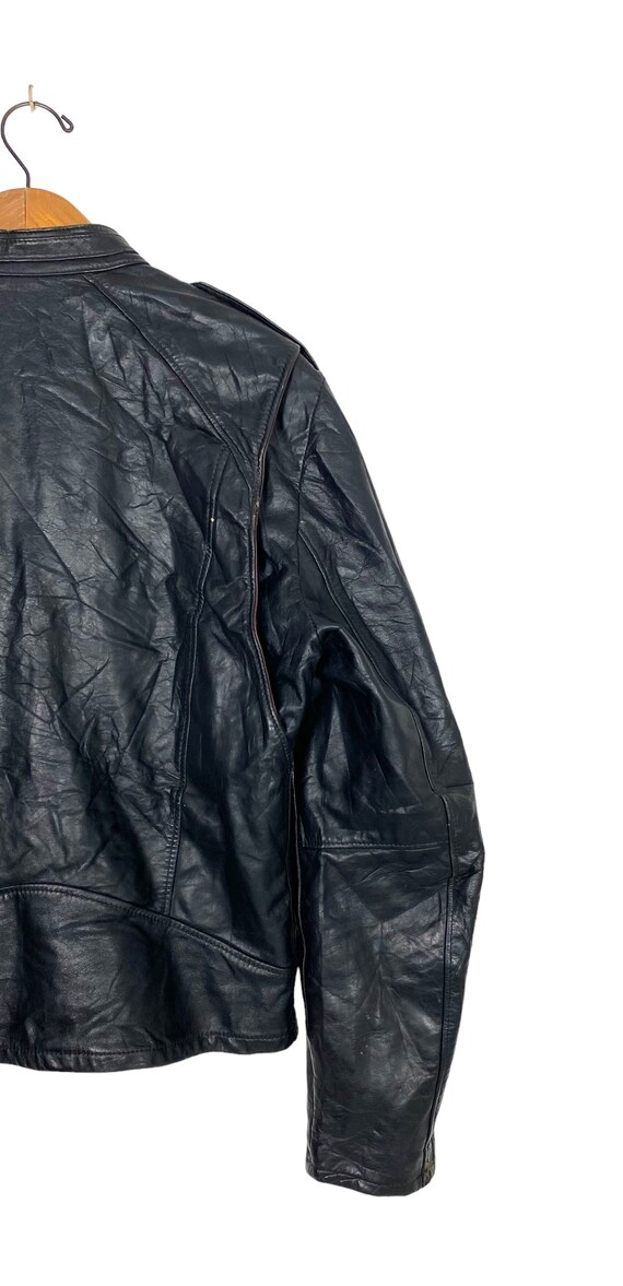 Vintage Slim Fit Suede Motorcycle Jacket