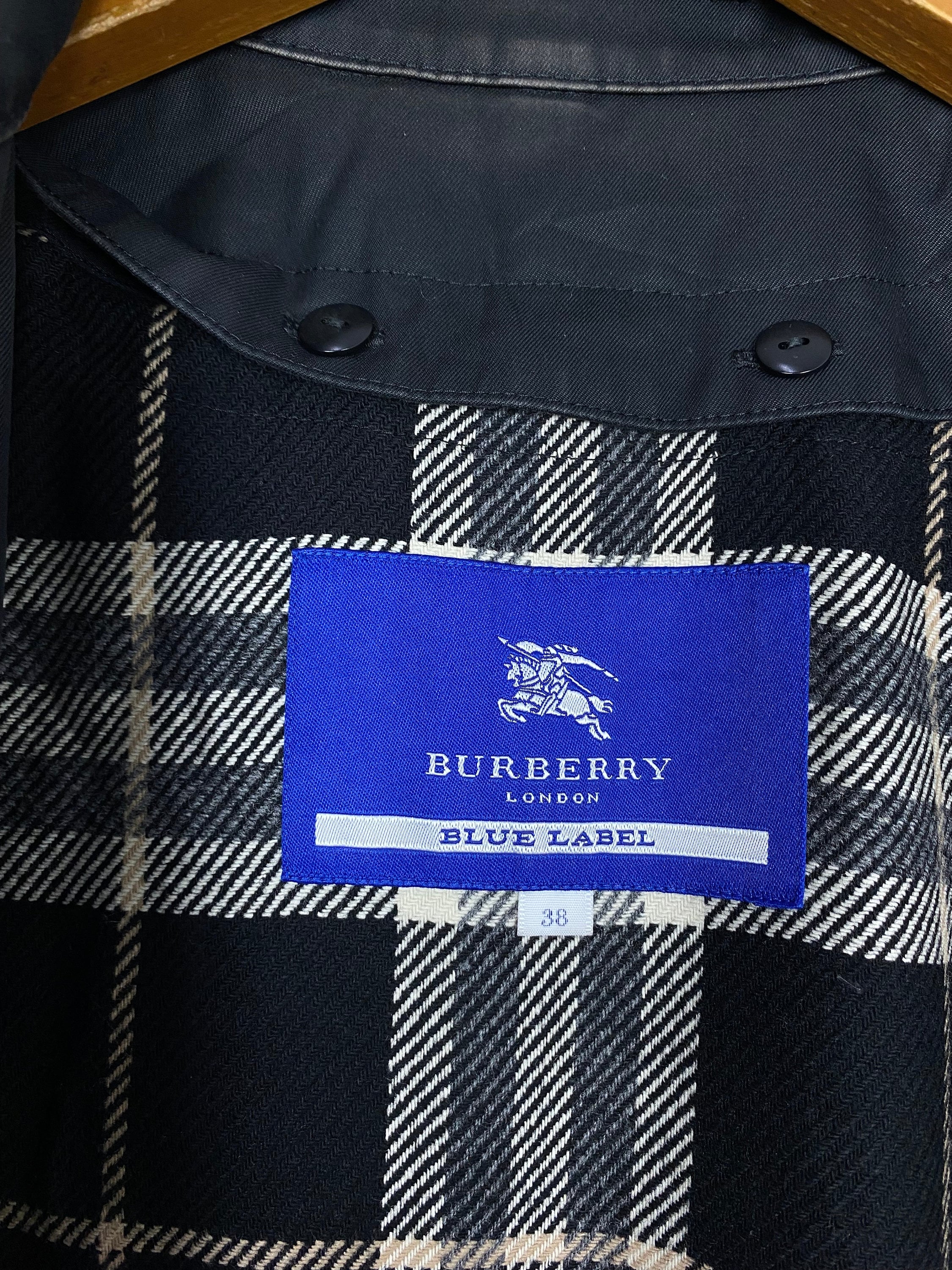 Vintage Burberry Blue Label Trenchcoat Women's Extra Small Size