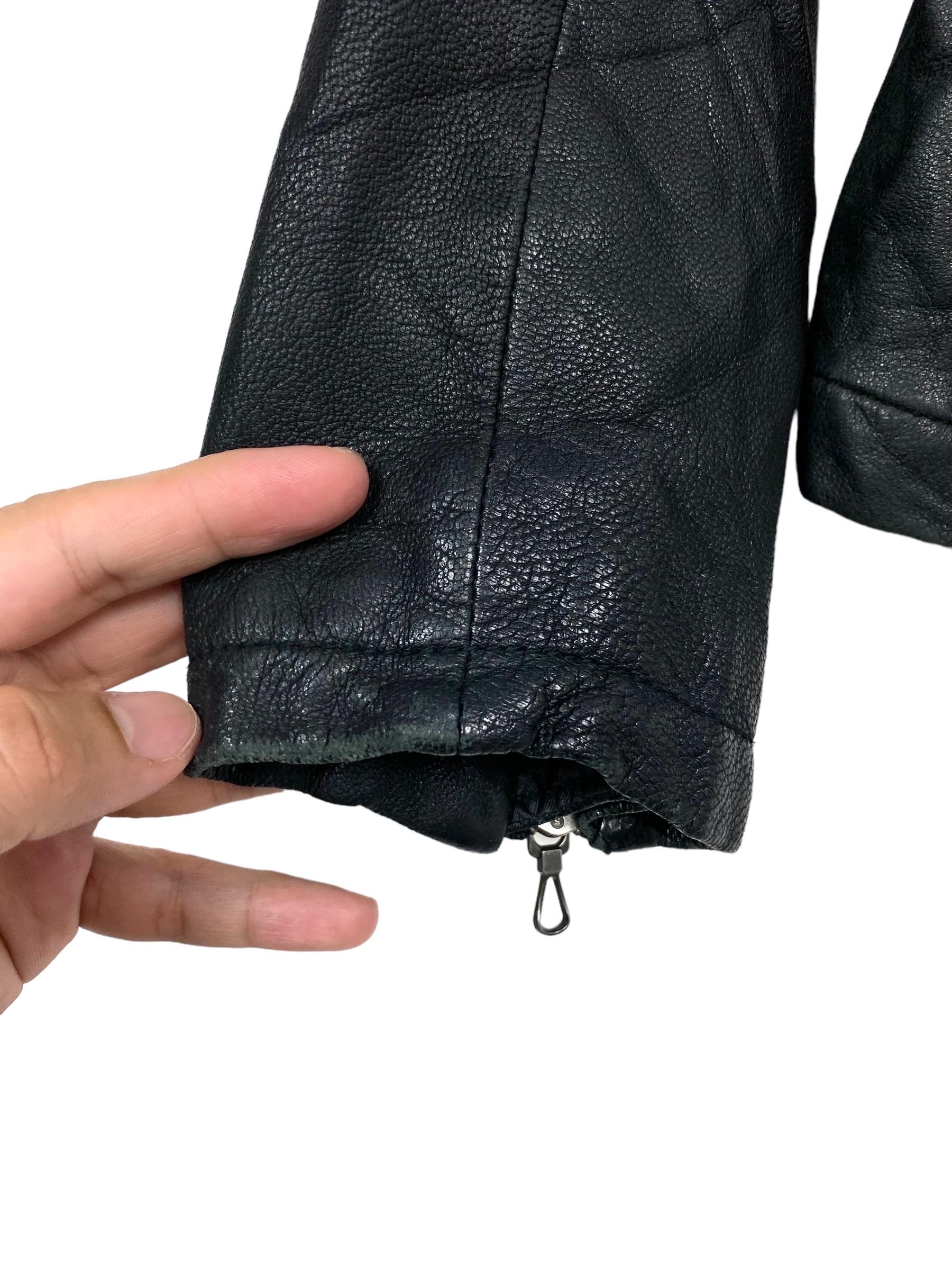 Vintage Katharine Hamnett London Goat Skin Blouson Jacket