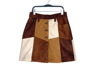 Vintage Ingni Patchwork Mini Skirt Women’s Size 25