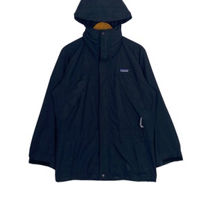 Vintage Patagonia Hoodie Windbreker Rain Jacket Men’s Medium Size Rare