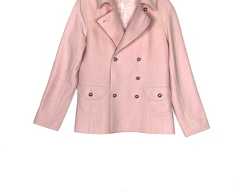 Courreges Pea Coat Medium Size