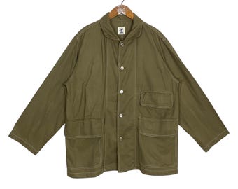 Hai Sporting Gear - Issey Miyake 70s Mustard Textured Cotton