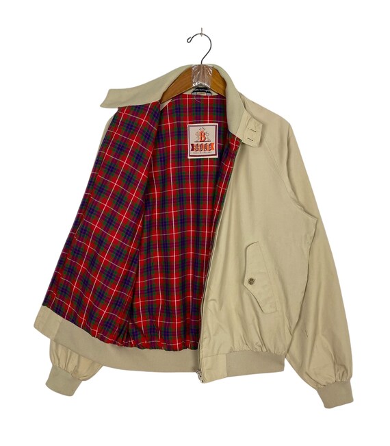BARACUTA バラクータg9  ベージュ　AEROジップ Vintage Baracuta G9 Beige Jacket Made in England Aero Zip