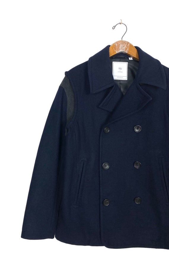 Vintage Undercover X Uniqlo Wool Pea Coat Men's Small Size