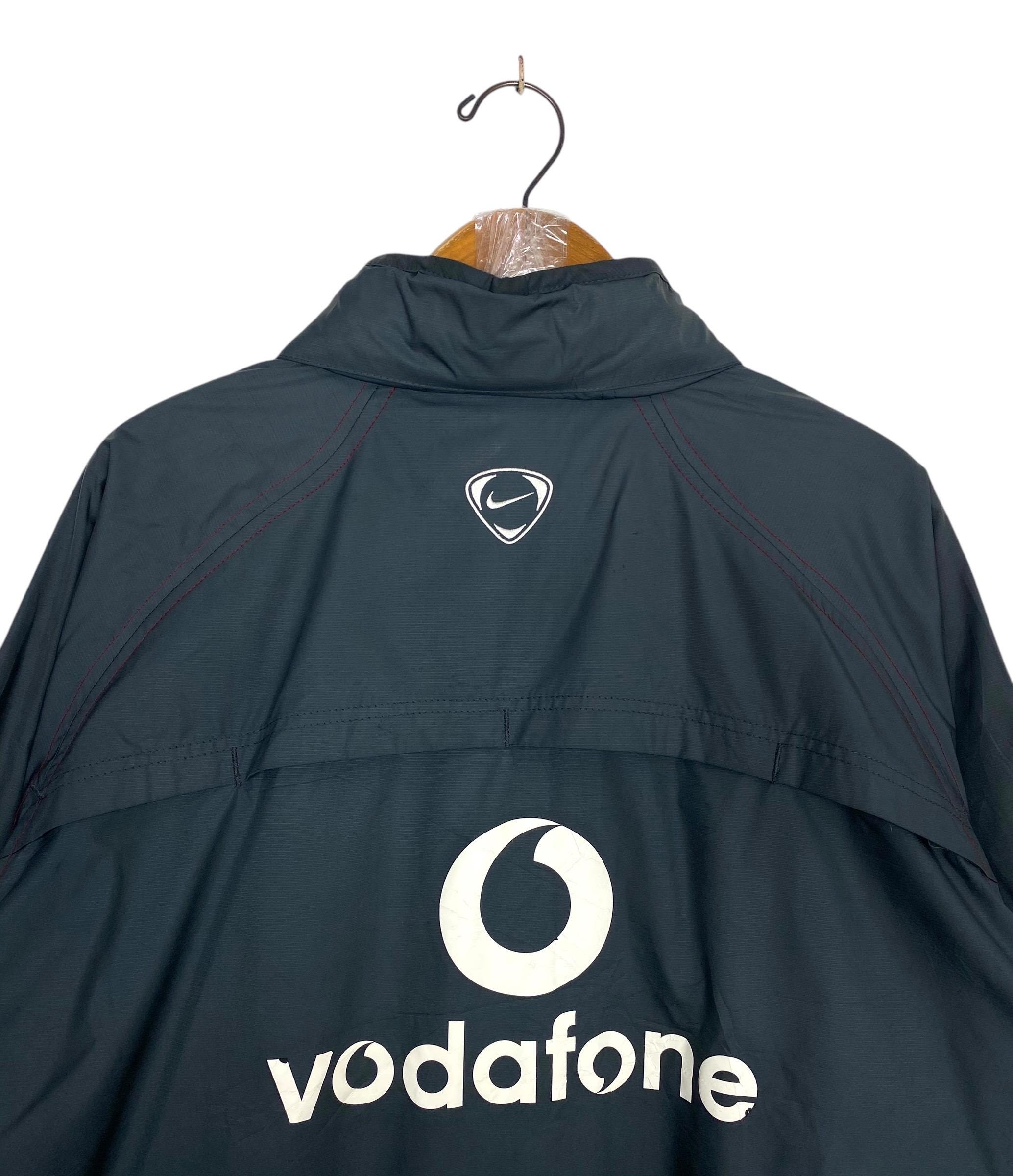NIKE マンU Vodafone Total90 ジャケット Vintage Nike Total 90 Manchester United Vodafone Warm up Jacket