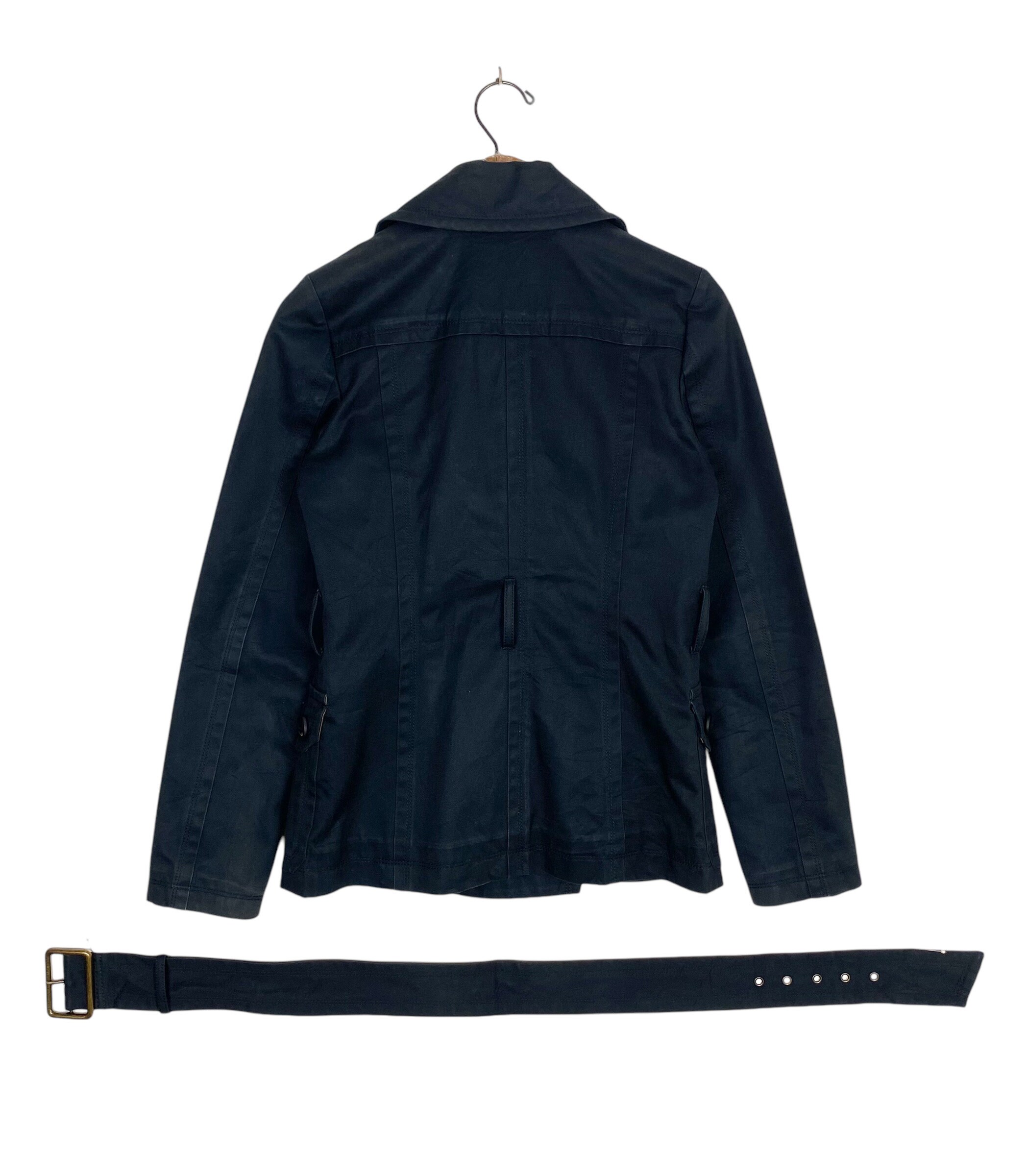 BURBERRY BLUE LABEL フード付きダウンジャケット 38 - メルカリ 