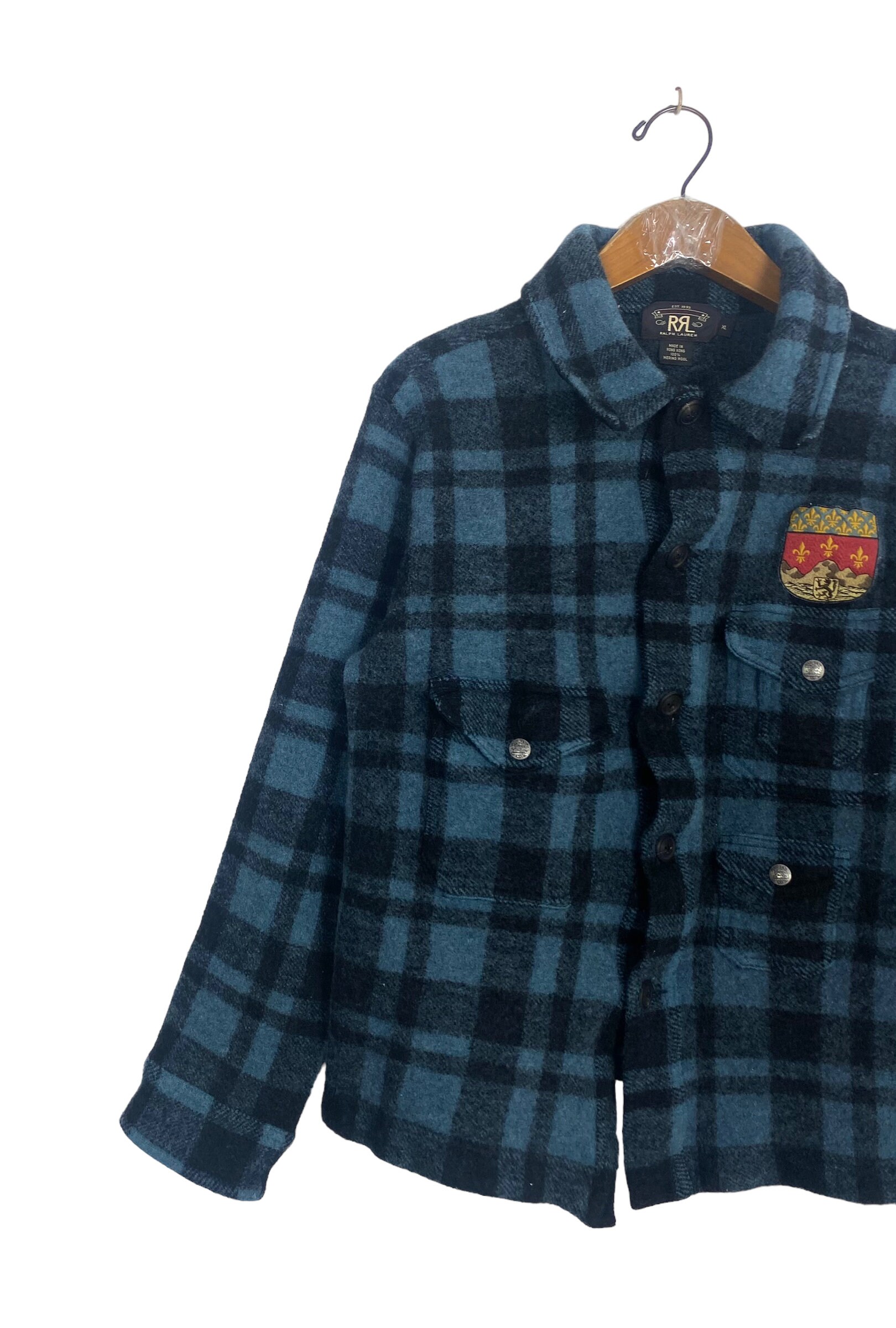 Vtg 90s Lauren Ralph Lauren 6 Red Black Windowpane Check