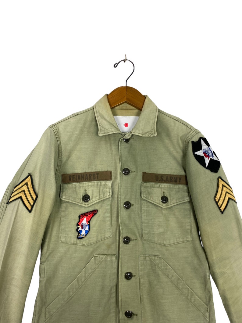 Vintage Us Army Jacket Reinhardt John Lennon Inspired by Marka - Etsy