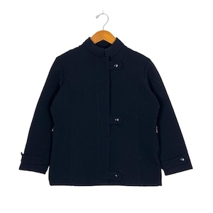 ジャケット・アウター A.P.C. Wool Serge PeaCoat Made in France Vintage A.P.C Wool Pea Coat Made in France Men's Small Size Rare