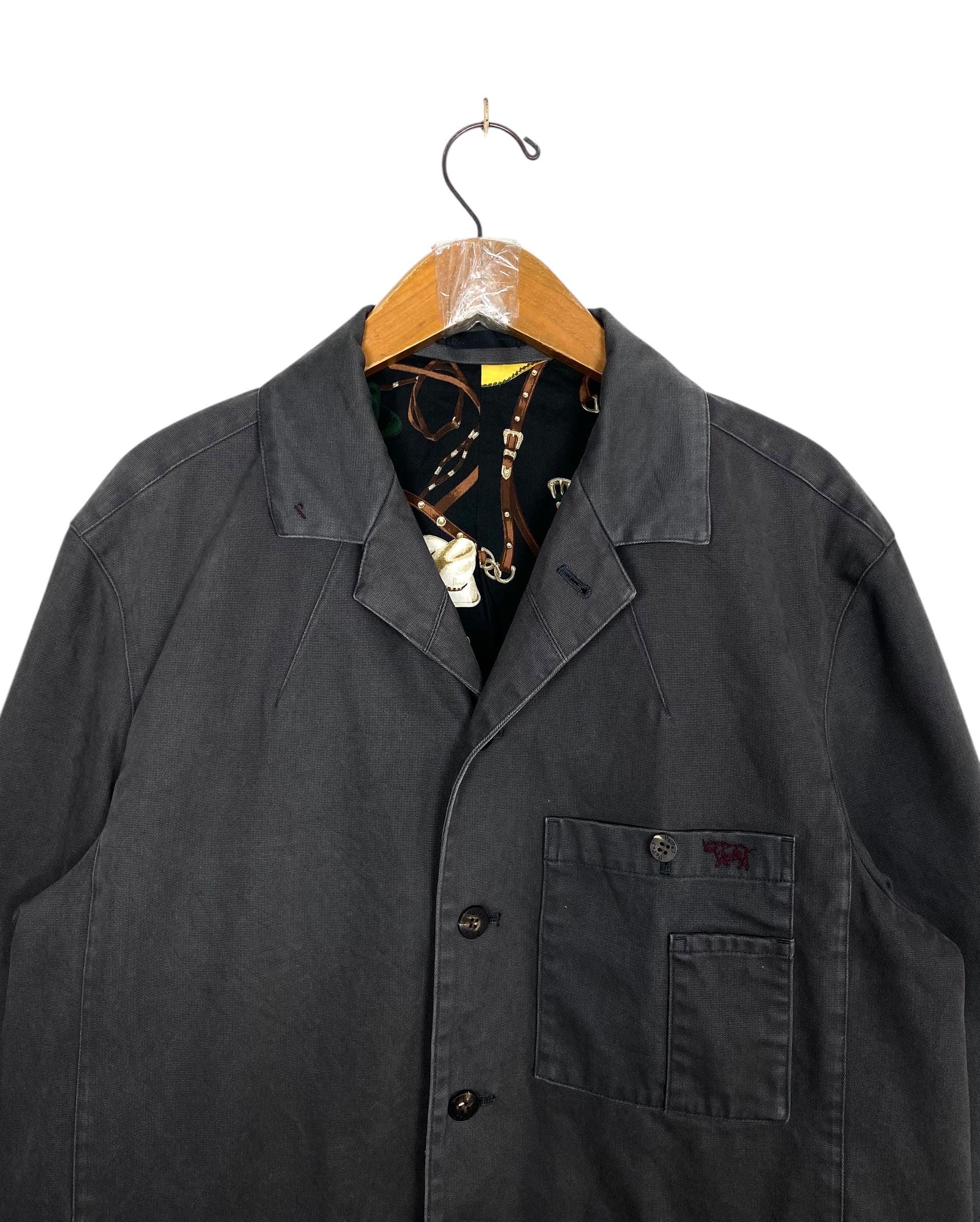 Vintage Papas Workwear Jacket Made in Japan Men's Medium Size Rare