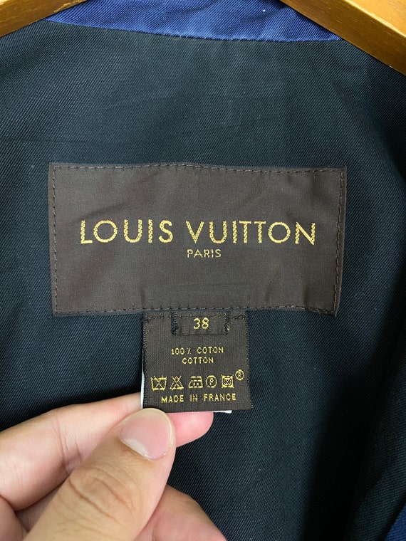 Vintage Louis Vuitton Paris Trenchcoat Two Tone S… - image 6