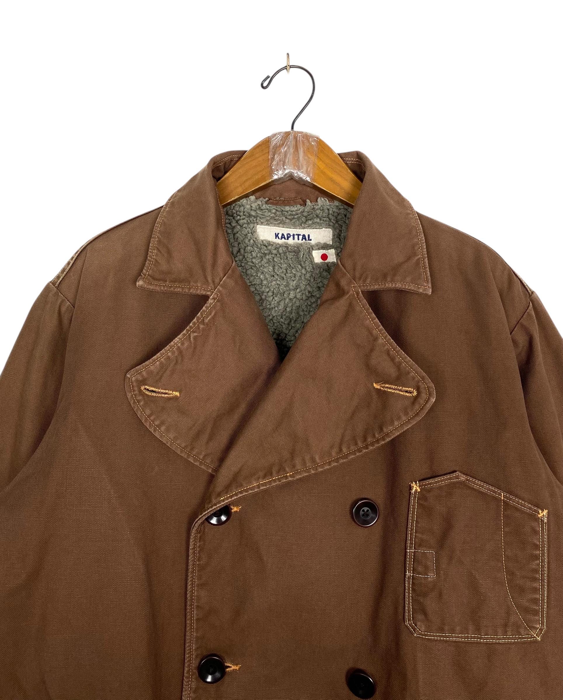 Kapital Double Breasted Workwear Chore Jacket Made in Japan Men's