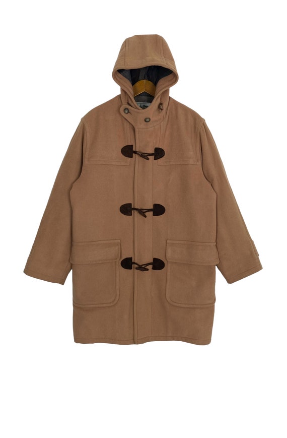 Vintage L.l. Bean Duffle Wool Coat Made in Usa Mens Small Size Rare Etsy UK