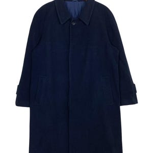 Vintage Christian Dior Cashmere Long Coat Made in Japan Men’s Medium Size Rare