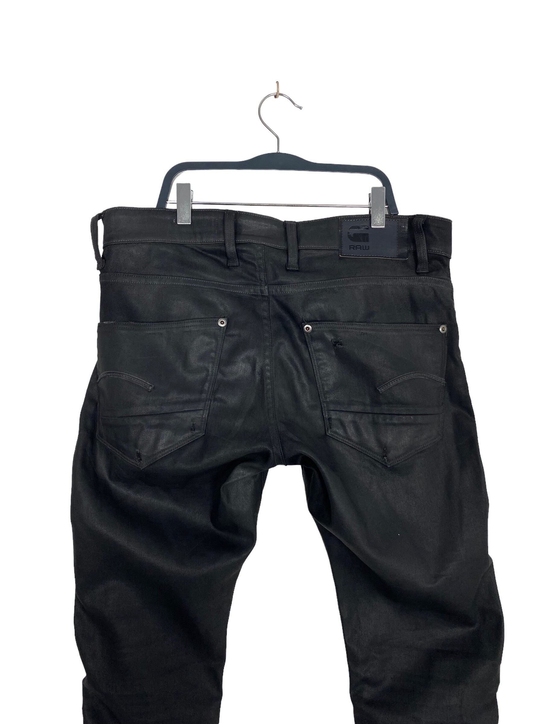 ヴィンテージ G-Star Raw Revend スーパースリム ダメージ加工デニム 