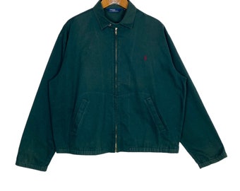 Vintage 90s Polo Ralph Lauren Harrington Jacket S – The Real Deal