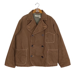 Kapital Double Breasted Workwear Chore Jacket Made in Japan Men’s Large Size Rare