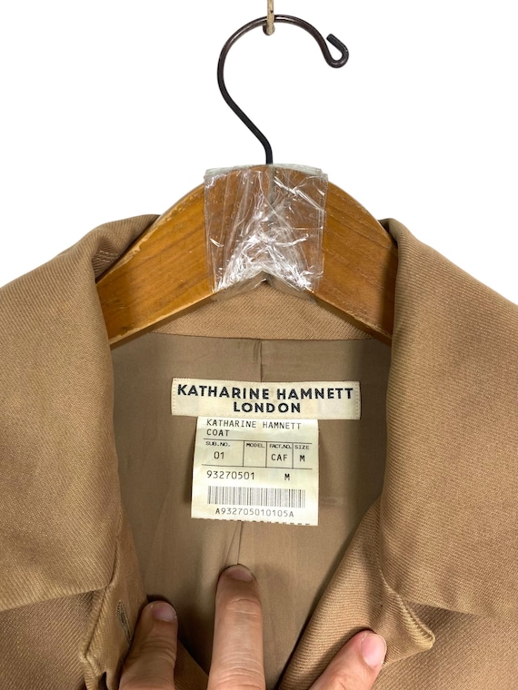 KATHARINE HAMNETT ピーコート Lサイズ KATHARINE HAMNETT ピーコート