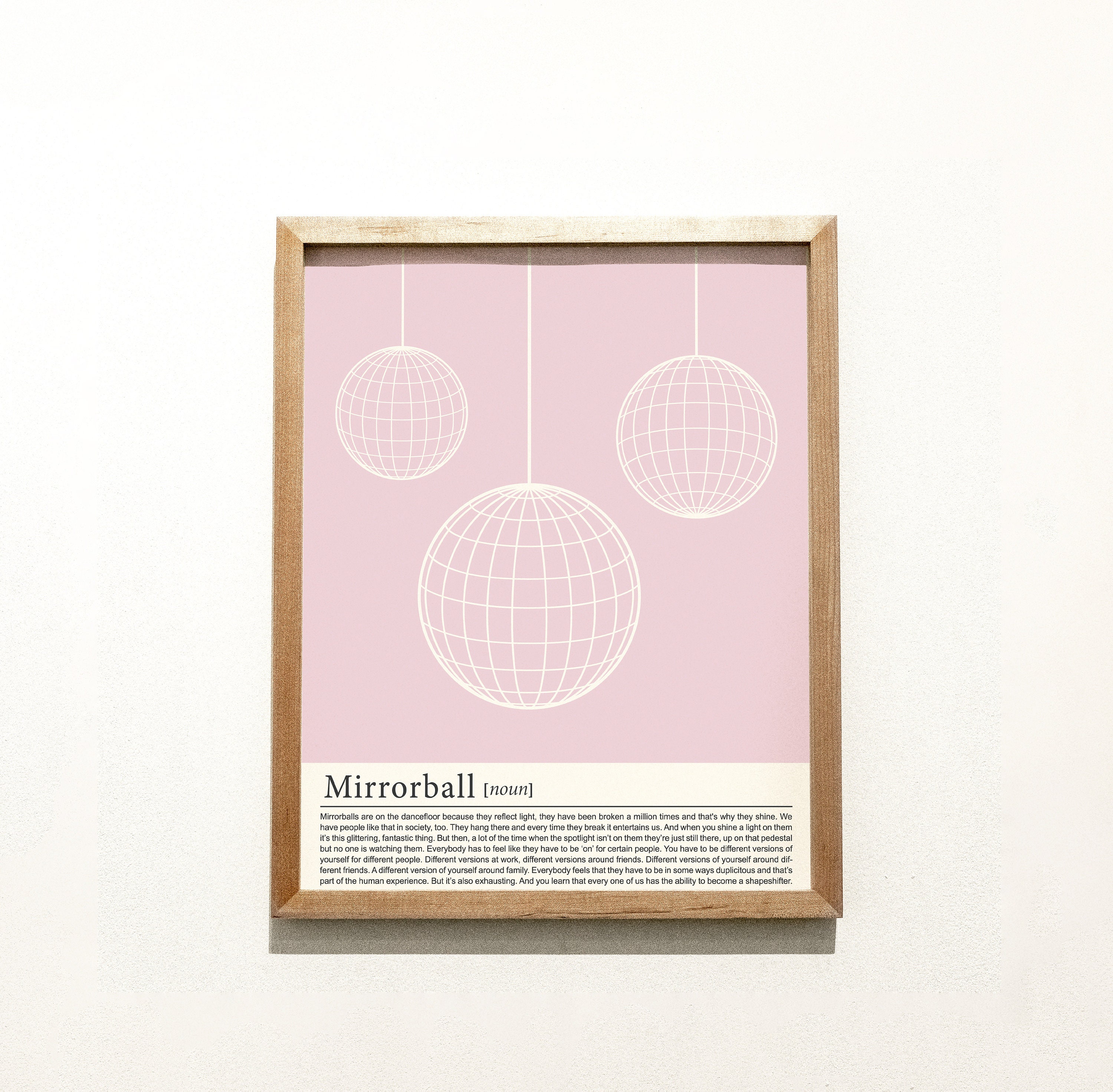 3 Disco Balls for Mirrorball Girlies Explaining the Concept Etsy