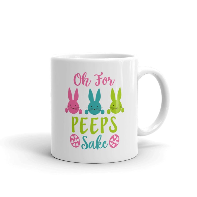 Cute Rabbit Mug Bunny Mug Gift For Easter Im All Ears Mug Coffee Mug