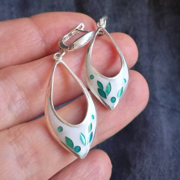 Fine Enamel Jewelry Etsy
