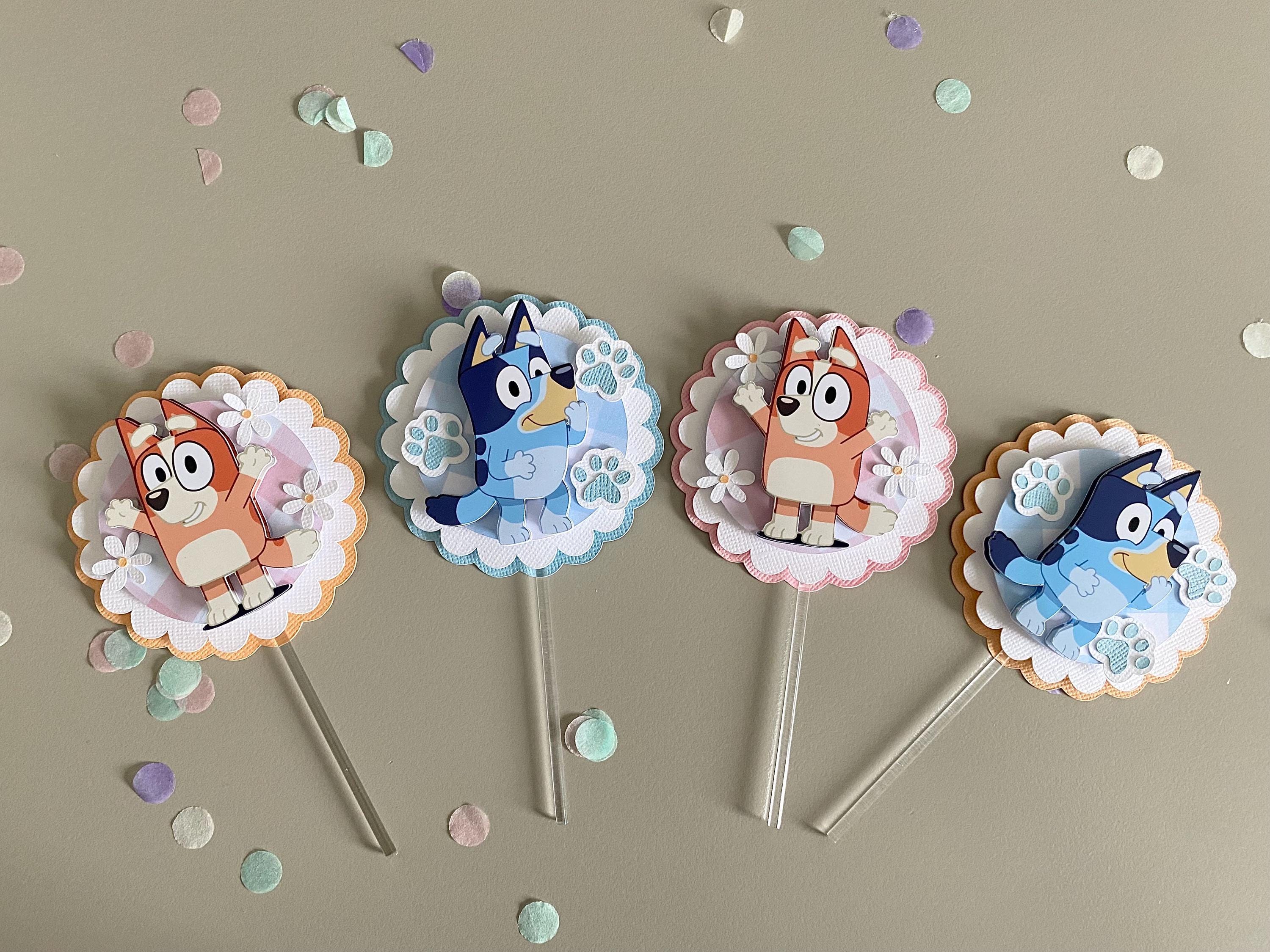 1. pack of 10 dog theme cupcake toppers. Ideal for for birthday parties, baby showers, boho theme celebrations and other events to decorate your cupcakes! Each topper is made with 160gsm of cardstock.measurements:each topper measures, 7.5cm round.Please note: processing time is 8-10 working days. if you would like it sooner, we have a 24 hour processing time available when checking out.INTERNATIONAL ORDERS: Please allow minimum a week and a half for your order to arrive after order has been dispatched with standard shipping.Banner, cake topper and favour box available!