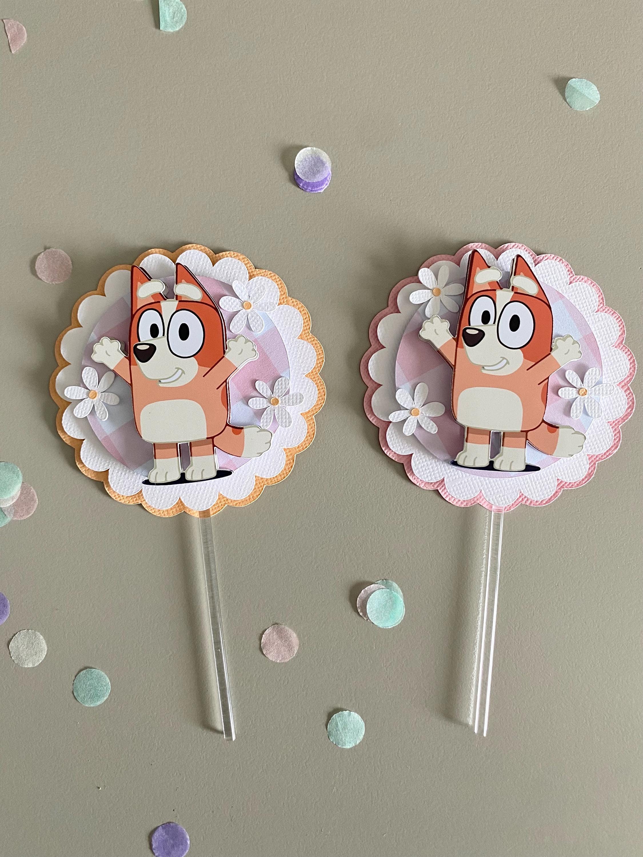 10 Dog Theme Toppers (Boho Style)