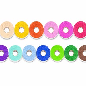 doppelseitiges Schaumstoff-Klebeband, 2er Pack farbiges Schaumstoff-Klebeband, farbiges Schaumstoff-Band, doppelseitiges Schaumstoff-Klebeband, farbiges Schaumstoff-Klebeband