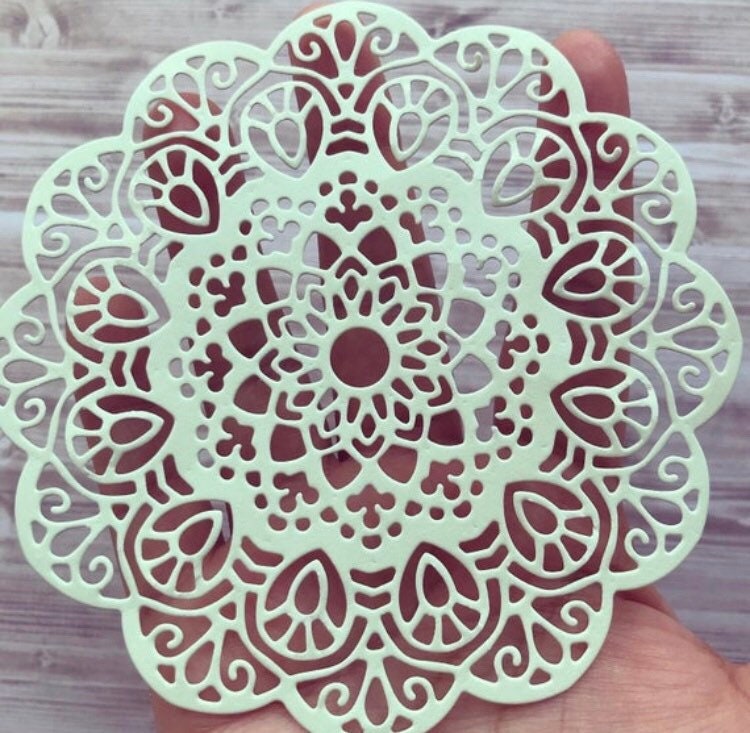 Pastel Paper Lace Doilies Pack of 12 Party Special Occasions Etsy