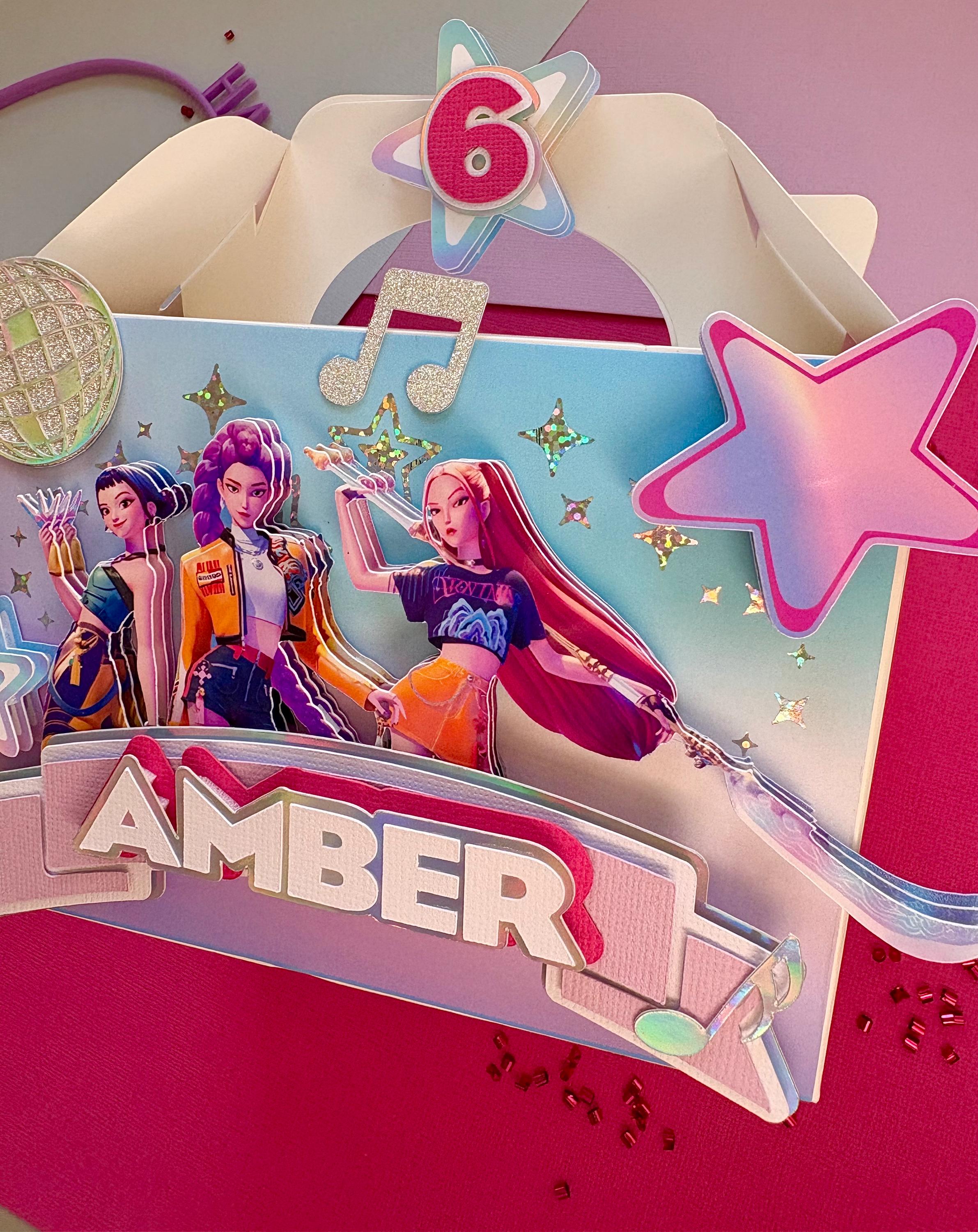 K Pop D-demon H-hunters Mignon Anniversaire Deco D