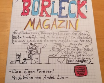 Das BORLECK! Magazin #4 - A5 - 40 Seiten - DIY Fanzine