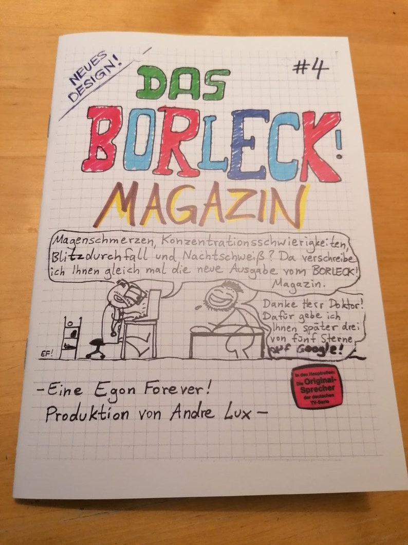 Das BORLECK Magazin 4 A5 40 Seiten DIY Fanzine Bild 1