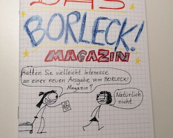 The BORLECK! Magazine #2 - A5 - 46 pages - DIY fanzine