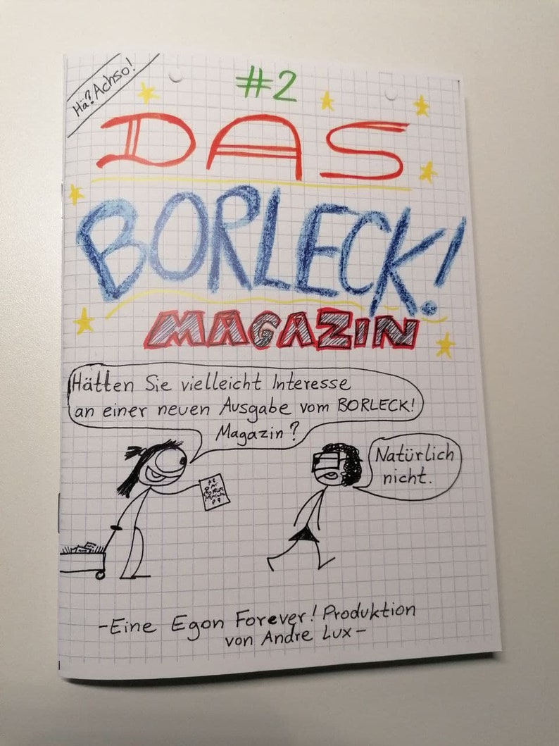 Das BORLECK Magazin 2 A5 46 Seiten DIY Fanzine Bild 1